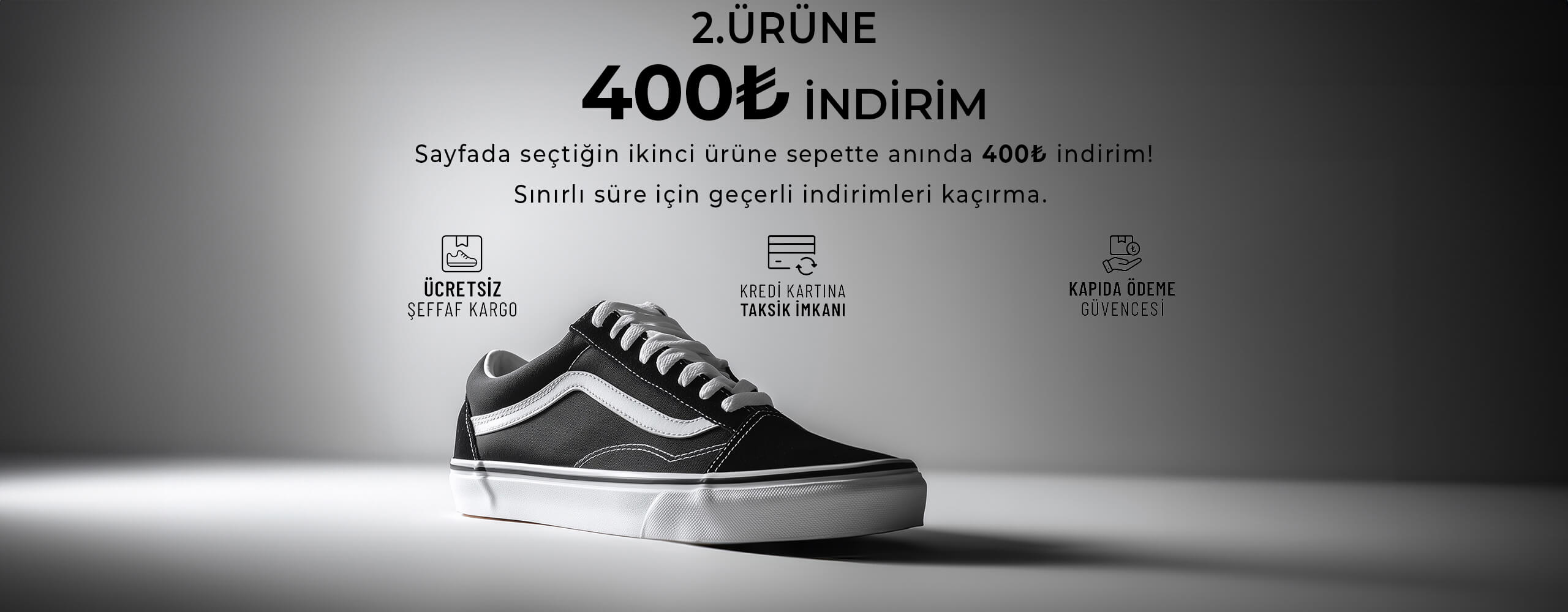 İkinci Ürüne 400₺ İndirim