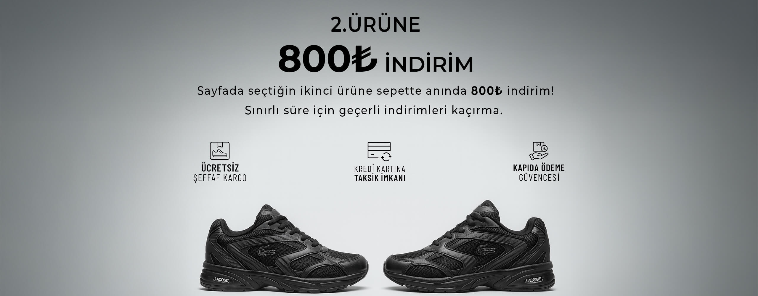 İkinci Ürüne 800₺ İndirim