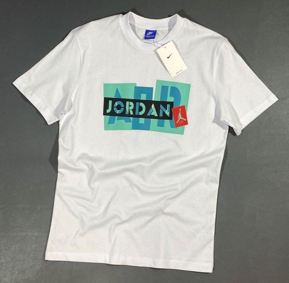 Jordan Baskılı Tshirt Beyaz