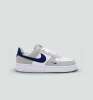 Erkek Nike Airforce Premium Beyaz Gri Lacivert