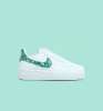 Outlet - Nike Airforce Desenli Beyaz Yeşil