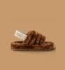 Outlet - UGG Puff Terlik Kahve