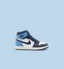 Sezon Sonu - Nike Air Jordan Bilekli Çocuk Beyaz Siyah Mavi