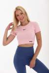 Kadın Nike Dalgıç Crop Pudra