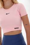 Kadın Nike Dalgıç Crop Pudra