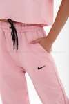 Kadın Nike Jogger Eşofman Altı Pudra