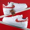 Nike Airforce Desenli Beyaz Kırmızı