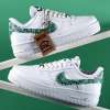 Nike Airforce Desenli Beyaz Yeşil