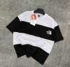 The North Face Çift Renkli Oversize Tshirt Beyaz Siyah