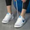 Nike Blazer Bağcık Beyaz Mavi