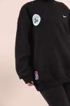 Celtics Sweatshirt 3 İplik  Siyah