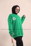 Celtics Sweatshirt 3 İplik  Yeşil