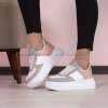 Nike Hightop Bağcık Gri Beyaz Pudra