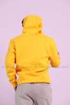 LA Kapşonlu Sweatshirt 3 İplik  Sarı