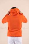Laboum Kapşonlu Sweatshirt 3 İplik  Turuncu