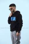 NBA Kapşonlu Sweatshirt 3 İplik  Siyah