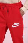 Nike Paça Yazılı Eşofman Altı  Kırmızı