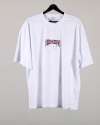Pink Gangsta T-Shirt Beyaz