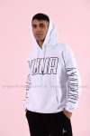 Your Kapşonlu Sweatshirt 3 İplik  Beyaz