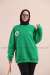 Celtics Sweatshirt 3 İplik  Yeşil