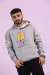LA Kapşonlu Sweatshirt 3 İplik  Gri
