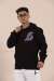 Lakers Kapşonlu Sweatshirt 3 İplik  Siyah