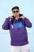 NBA Kapşonlu Sweatshirt 3 İplik  Mor