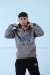 Yankees Kapşonlu Sweatshirt 3 İplik  Gri