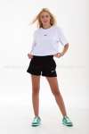Kadın Nike Klasik Kısa T-Shirt Beyaz