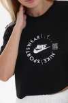 Kadın Nike Kısa T-Shirt New Year Siyah