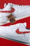 Nike Airforce Desenli Beyaz Kırmızı