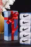 Nike Kısa Beyaz Çorap Box