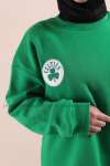 Celtics Sweatshirt 3 İplik  Yeşil