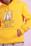 LA Kapşonlu Sweatshirt 3 İplik  Sarı