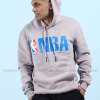 NBA Kapşonlu Sweatshirt 3 İplik  Gri