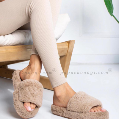 Ugg Puff Terlik Kahve Ugg Puff Terlik Kahve