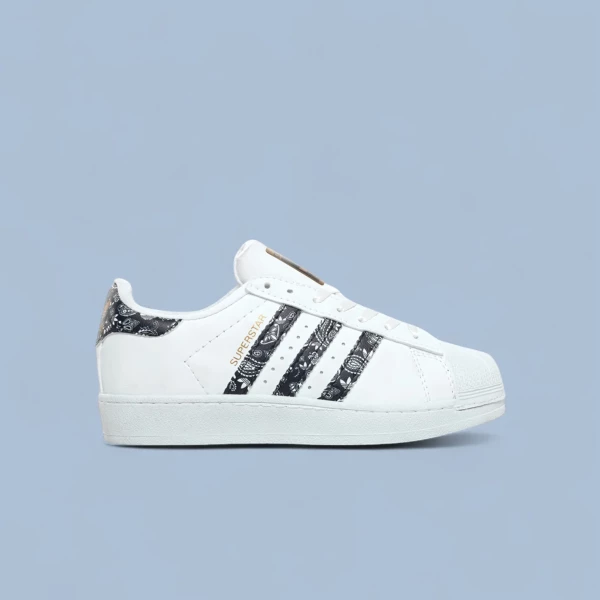Adidas Superstar Desenli Beyaz Adidas Superstar Desenli Beyaz