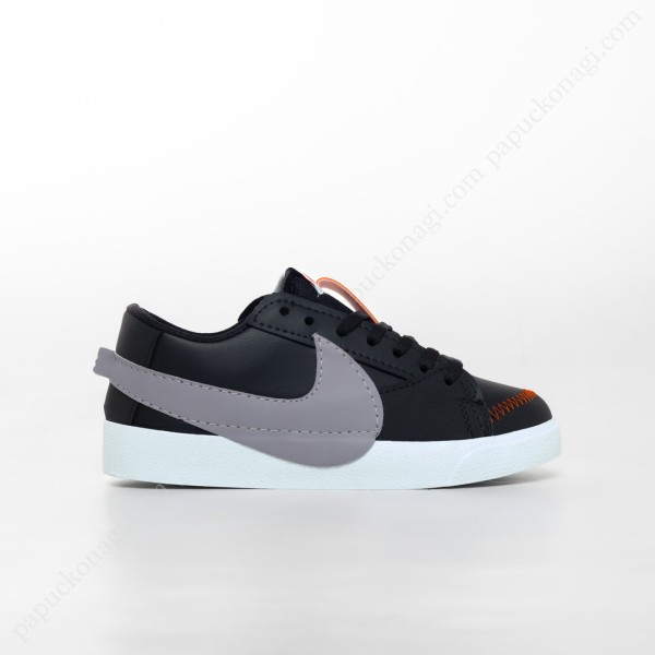 Blazer Jumbo Kısa Gri Siyah Blazer Jumbo Kısa Gri Siyah