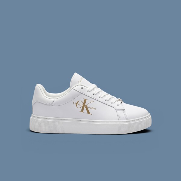 Calvin Klein Sneaker Beyaz Gold Calvin Klein Sneaker Beyaz Gold