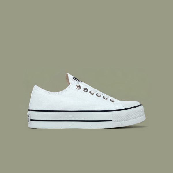 Converse Kalın Taban Kısa Beyaz Converse Kalın Taban Kısa Beyaz