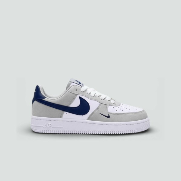 Erkek Nike Airforce Premium Beyaz Gri Lacivert Erkek Nike Airforce Premium Beyaz Gri Lacivert