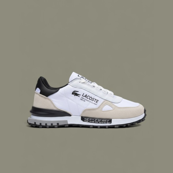 Lacoste Elite Beyaz Siyah Lacoste Elite Beyaz Siyah