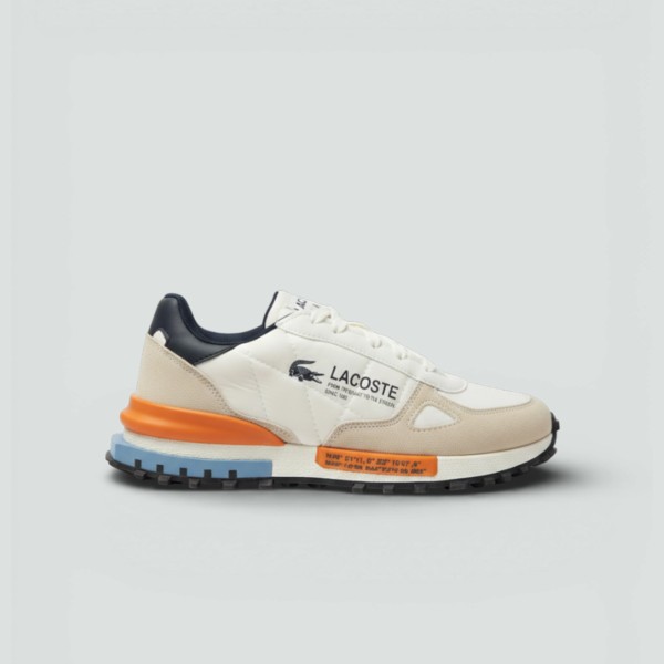 Lacoste Elite Beyaz Turuncu Lacoste Elite Beyaz Turuncu