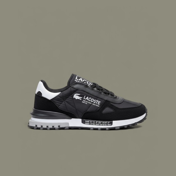 Lacoste Elite Siyah Beyaz Lacoste Elite Siyah Beyaz