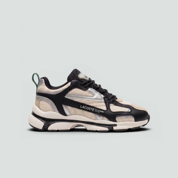 Lacoste L003 Siyah Krem Lacoste L003 Siyah Krem