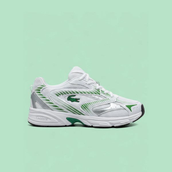 LACOSTE RUN Beyaz Yeşil LACOSTE RUN Beyaz Yeşil