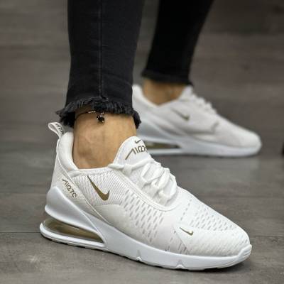 Nike Air270 Beyaz Gold Nike Air270 Beyaz Gold
