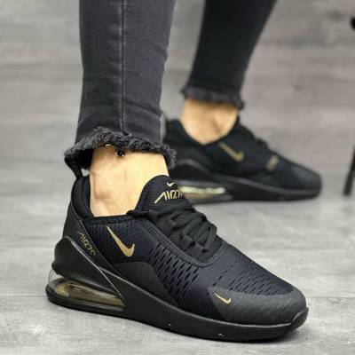 Nike Air270 Siyah Gold Nike Air270 Siyah Gold