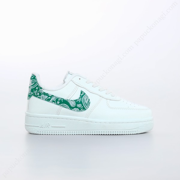 Nike Airforce Desenli Beyaz Yeşil Nike Airforce Desenli Beyaz Yeşil