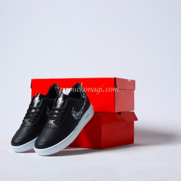 Nike Airforce Desenli Siyah Beyaz Nike Airforce Desenli Siyah Beyaz
